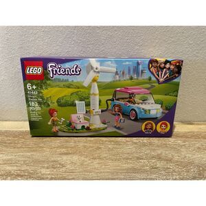 LEGO Friends Olivia's Electric Car Building Kit 41443 New